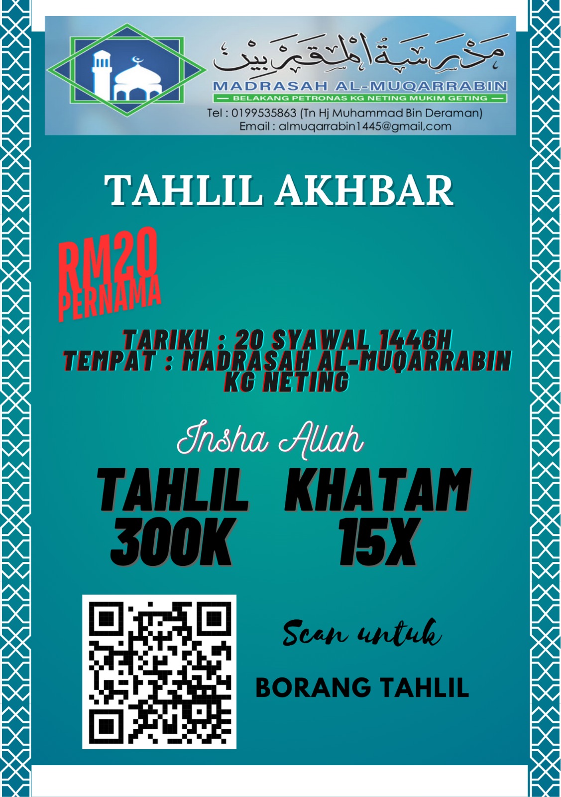 madrasah al muqarrabin tahlil akhbar